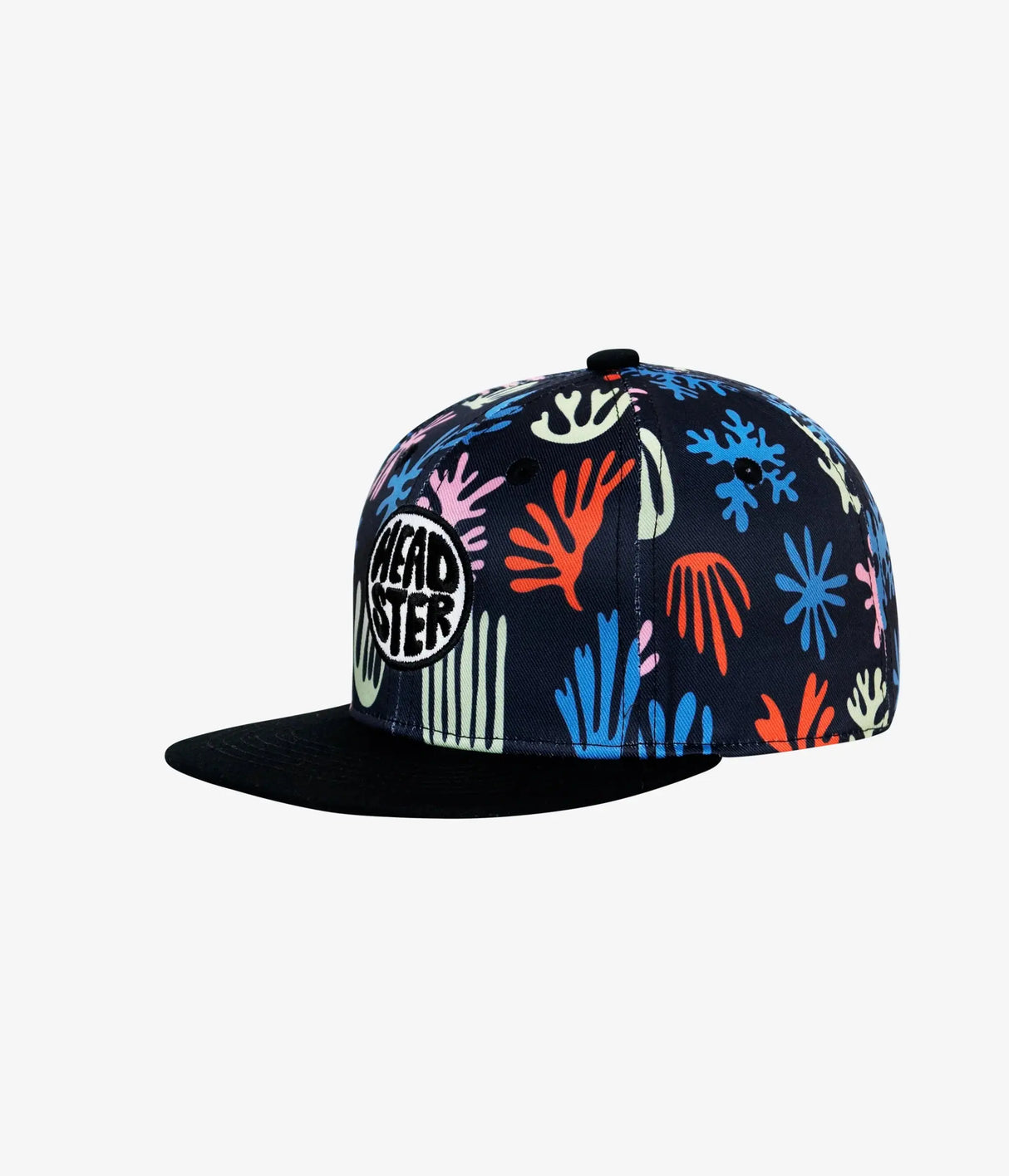 Seawall Snapback Hat - Black | Headster | Headster | Jenni Kidz