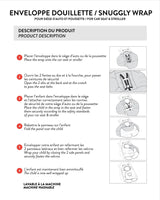 Snugly Baby Wrap Designed For Car Seat And Stroller Chanterelle | Deux par Deux | Jenni Kidz