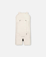 Snugly Baby Wrap Designed For Car Seat And Stroller Off-White | Deux par Deux | Jenni Kidz