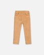 Stretch Suede Treggings Light Pecan Brown | Deux par Deux | Jenni Kidz