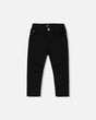 Stretch Twill Pants Black | Deux par Deux | Jenni Kidz