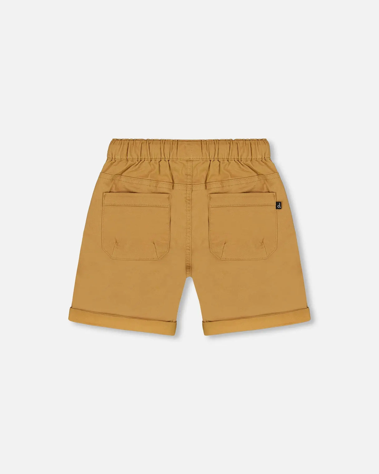 Stretch Twill Short Tan | Deux par Deux | Jenni Kidz