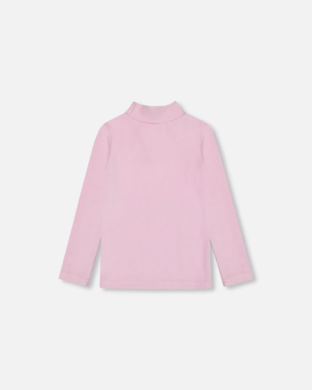 Super Soft Brushed Mock Neck Top Pink Lavender | Deux par Deux | Jenni Kidz