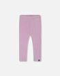 Super Soft Rib Leggings Blue Lilac | Deux par Deux | Jenni Kidz