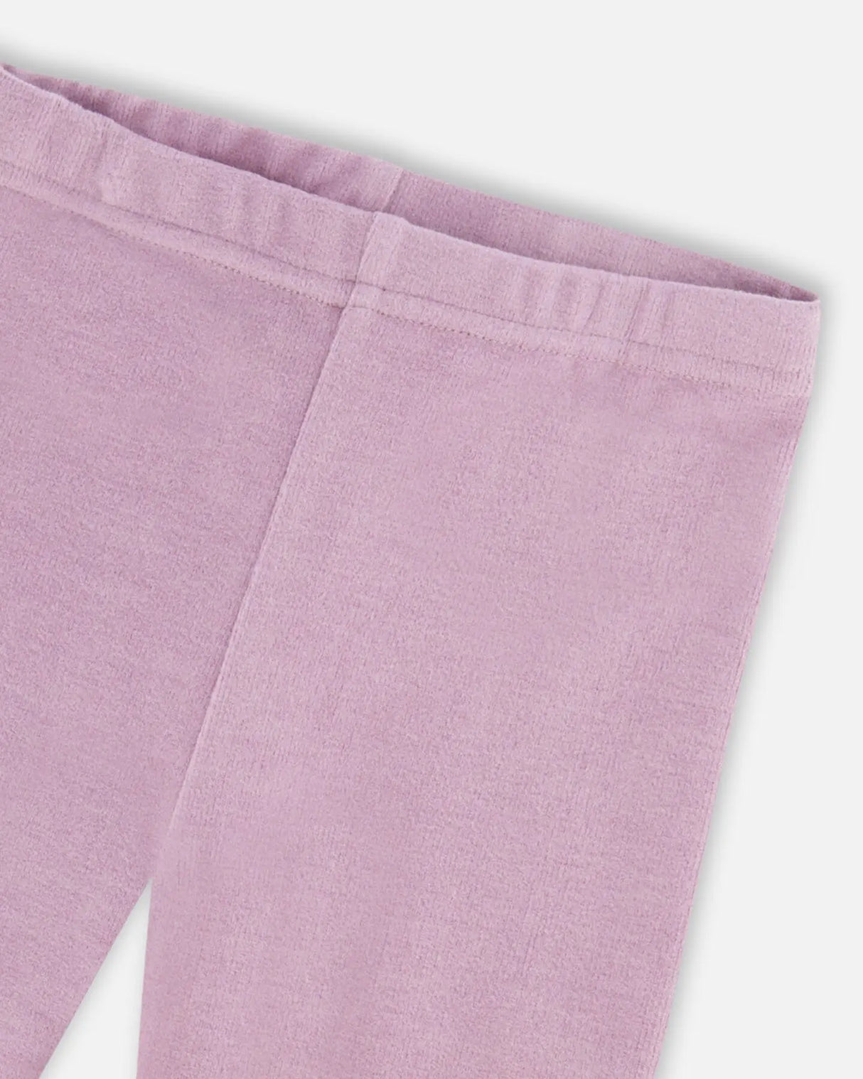 Super Soft Rib Leggings Blue Lilac | Deux par Deux | Jenni Kidz