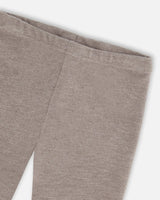 Super Soft Rib Leggings Grey Mix | Deux par Deux | Jenni Kidz