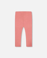 Super Soft Rib Leggings Pink | Deux par Deux | Jenni Kidz