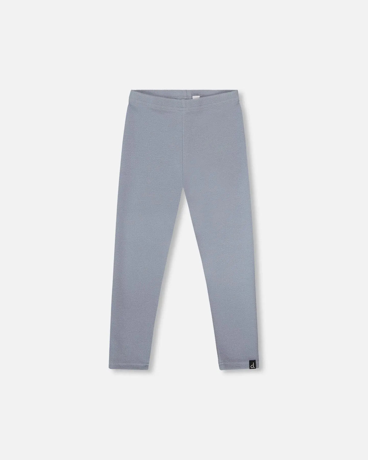 Super Soft Ribbed Leggings Blue Gray | Deux par Deux | Jenni Kidz
