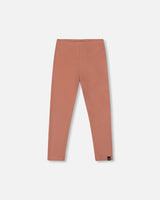 Super Soft Ribbed Leggings Dusty Pink | Deux par Deux | Jenni Kidz