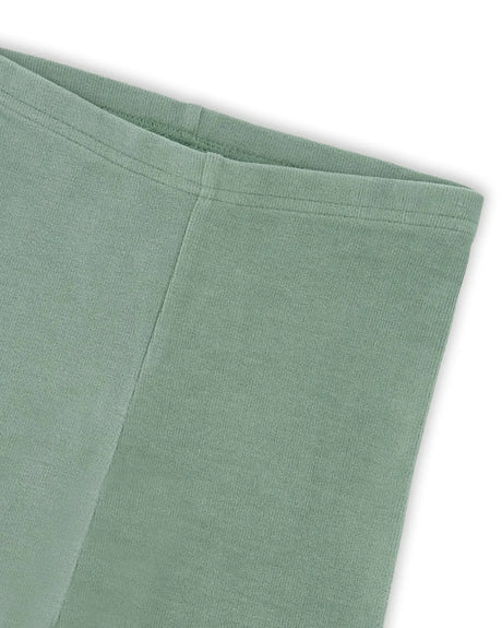 Super Soft Ribbed Leggings Sage Green | Deux par Deux | Jenni Kidz