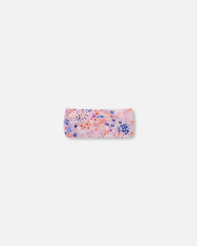 Swimwear Headband Lavender Printed Fields Flowers | Deux par Deux | Jenni Kidz