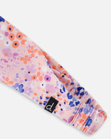 Swimwear Headband Lavender Printed Fields Flowers | Deux par Deux | Jenni Kidz