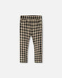 Treggings Plaid Black And Beige | Deux par Deux | Jenni Kidz