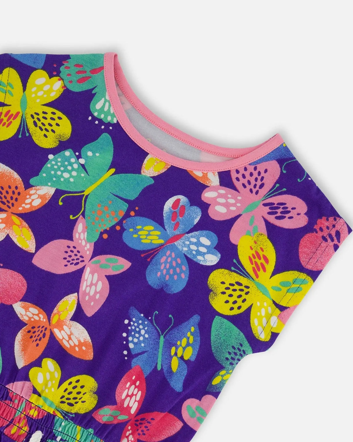 Tunic Printed Colorful Butterflies | Deux par Deux | Jenni Kidz