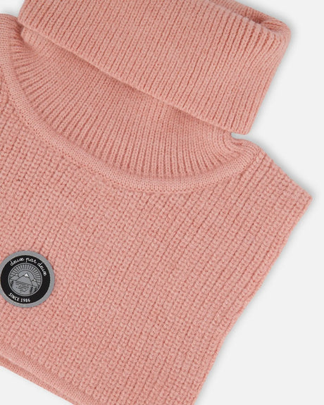 Turtleneck Neckwarmer Dusty Pink | Deux par Deux | Jenni Kidz