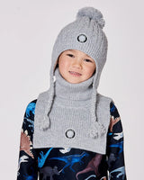 Turtleneck Neckwarmer Heather Gray | Deux par Deux | Jenni Kidz