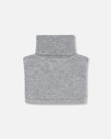 Turtleneck Neckwarmer Heather Gray | Deux par Deux | Jenni Kidz