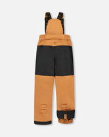 Two-Piece Play Snowsuit With Contrast Jacket Brown Sugar | Deux par Deux | Jenni Kidz