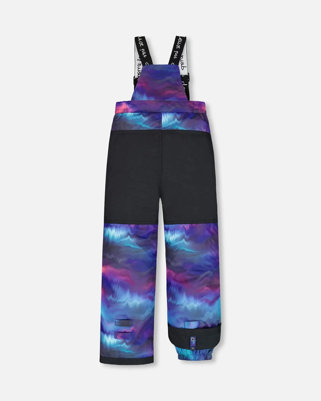 Two Piece Snowsuit Printed Purple Aurora Borealis | Deux par Deux | Jenni Kidz