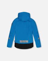 Two Piece TEKNIK Snowsuit Royal Blue And Black | Deux par Deux | Jenni Kidz