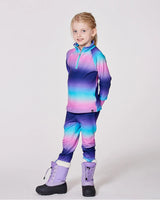 Two-Piece Thermal Underwear Set Purple Gradient | Deux par Deux | Jenni Kidz