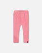 Velvet Stretch Leggings Candy Pink | Deux par Deux | Jenni Kidz