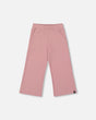 Waffle Flare Leg Pants Dusty Pink | Deux par Deux | Jenni Kidz