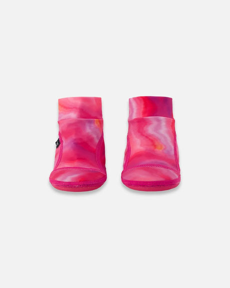 Water Shoes Fuchsia Tie Dye | Deux par Deux | Jenni Kidz