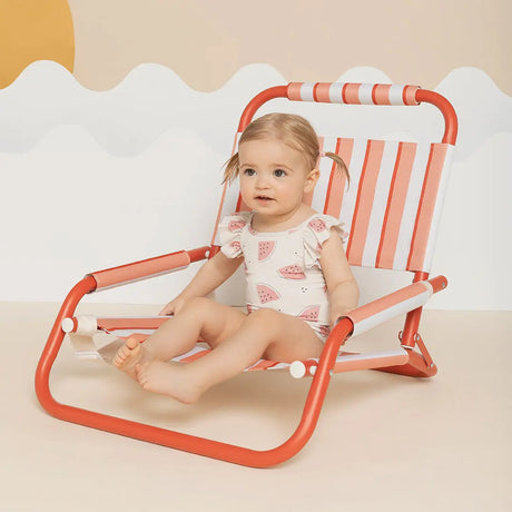 Watermelons on Crème One-Piece Swimsuit | Petit Lem | Petit Lem | Jenni Kidz