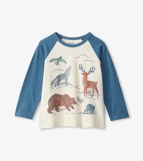 Winter Forest Long Sleeve T-Shirt | Hatley | Hatley | Jenni Kidz