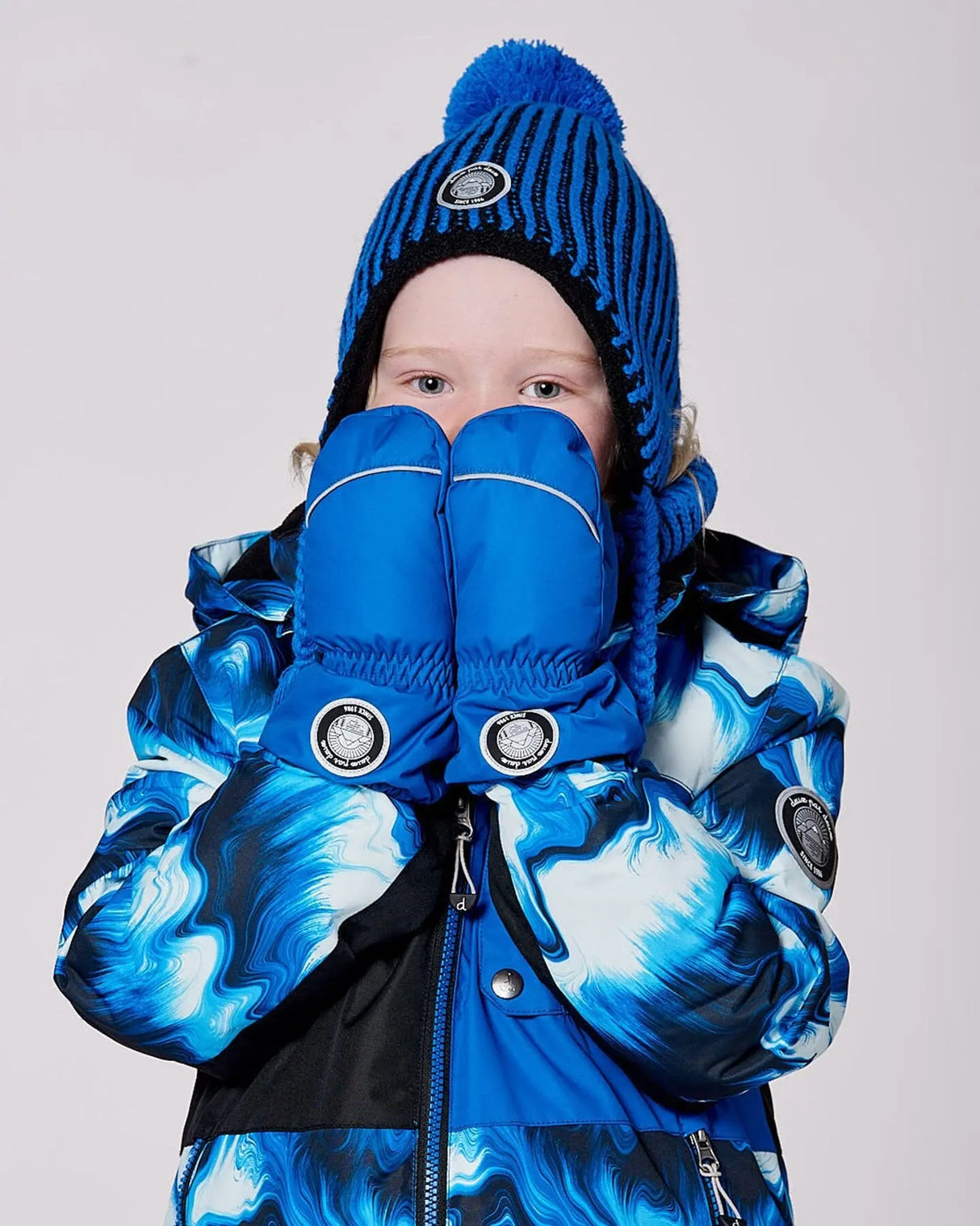 Winter Mittens Play Royal Blue | Deux par Deux | Jenni Kidz