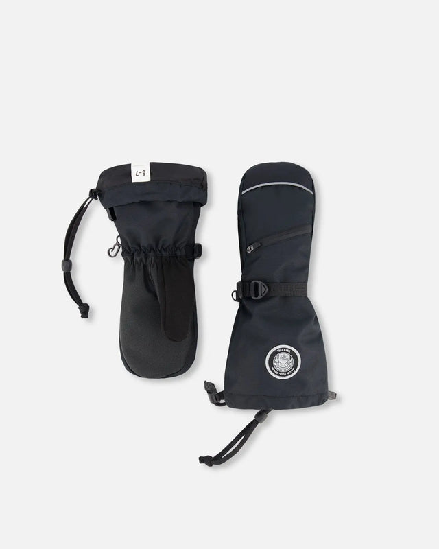 Winter Mittens Teknik Black | Deux par Deux | Jenni Kidz
