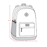 Kids Backpack Turquoise Blue, Pink And Mauve-3