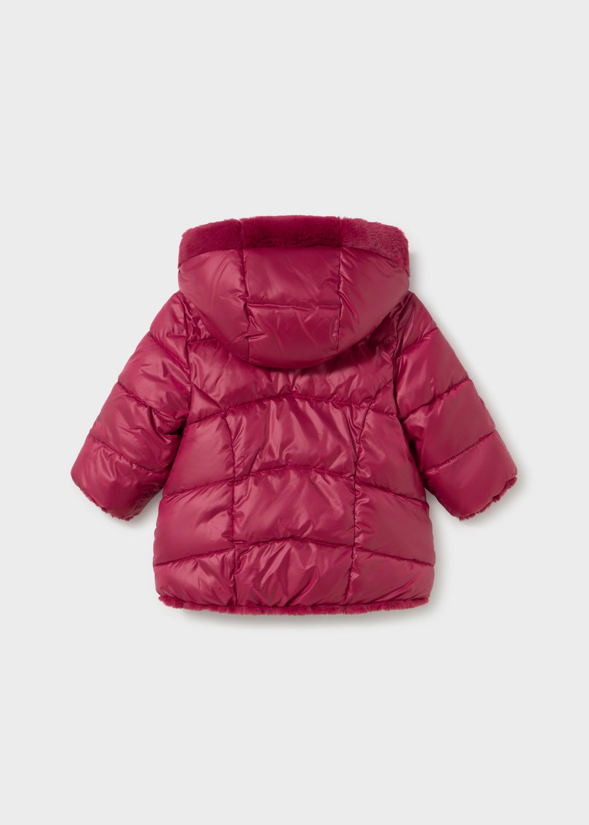 Baby Reversible Faux Fur Puffer Jacket | Mayoral