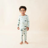 Long Sleeve Pajamas in Fishing | Kyte Baby