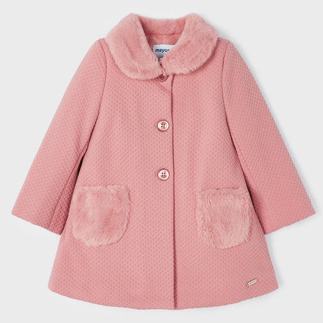 Baby Girls Structured Knit Coat | Mayoral - Jenni Kidz