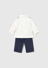 Jogger Fit Long Denim Soft Pants Bébé Garçon | Maire 