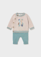 Ensemble de 2 leggings nouveau-né fille | Maire