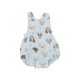 Retro Sunsuit - Vintage Puppy Faces | Angel Dear - Jenni Kidz
