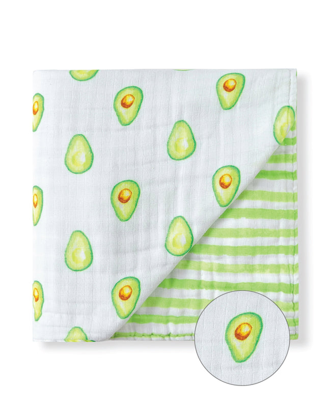 ORGANIC SNUG BLANKET - AVOCADO-0