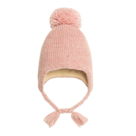 Peruvian Knit Hat Powder Pink-0