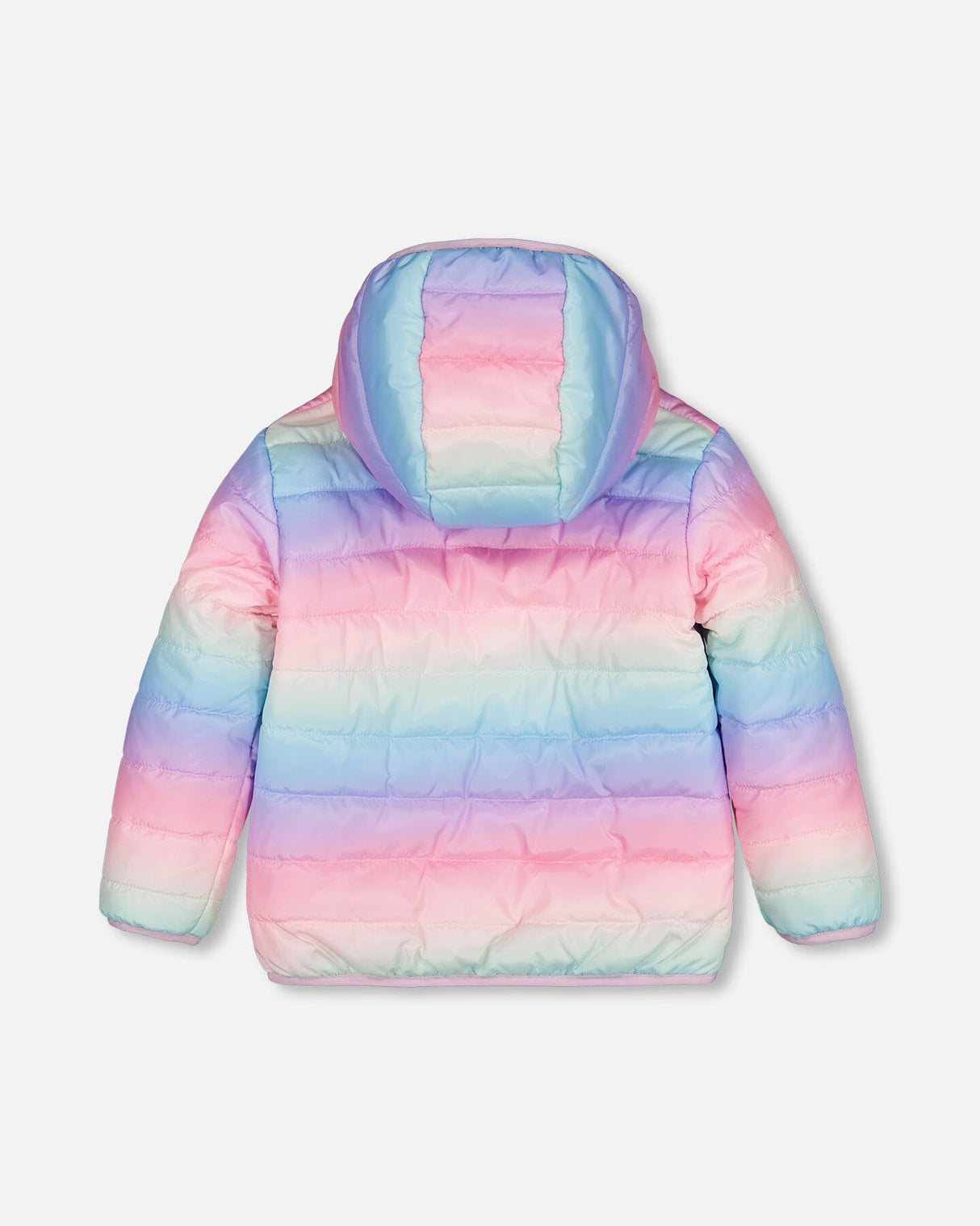 Quilted Transition Jacket Multicolor Gradient-3