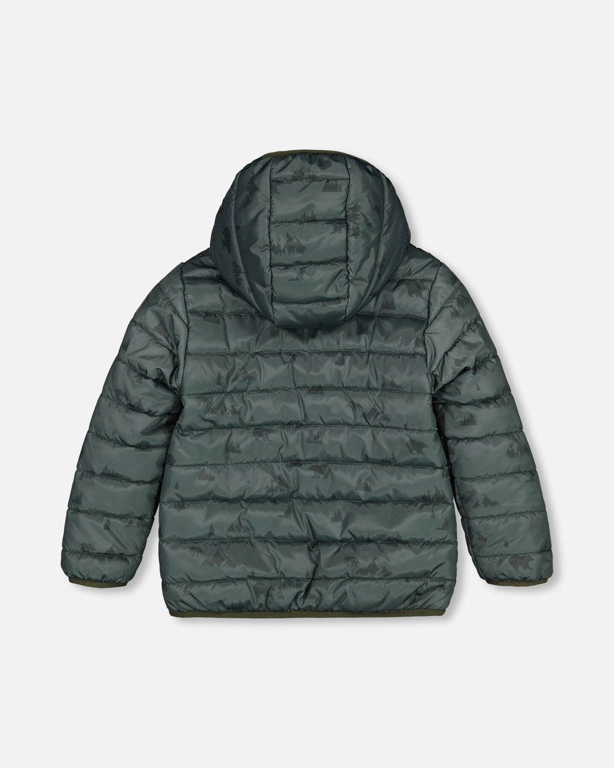 Quilted Transition Jacket Green-3