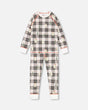 Organic Cotton Kids Christmas Family Two Piece Printed Polar Bear Boys Pajama Set | Deux par Deux | Jenni Kidz