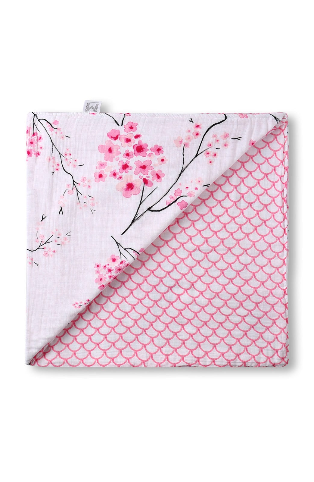 ORGANIC SNUG BLANKET - CHERRY BLOSSOM-3